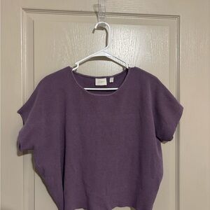 Cyrus Lavender Knit Top